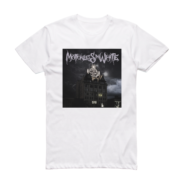 Motionless In White 570 Album Cover T-Shirt White