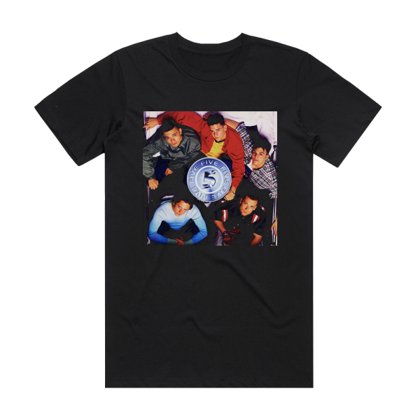 Five 5Ive Album Cover T-Shirt Black