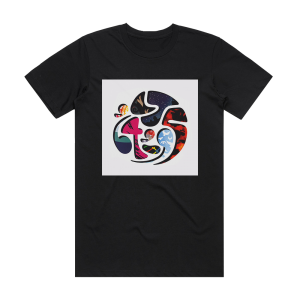Lemon Jelly 64 95 Album Cover T-Shirt Black