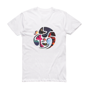 Lemon Jelly 64 95 Album Cover T-Shirt White