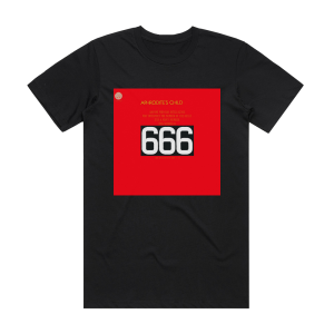 Aphrodites Child 666 2 Album Cover T-Shirt Black