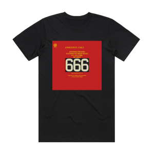 Aphrodites Child 666 3 Album Cover T-Shirt Black