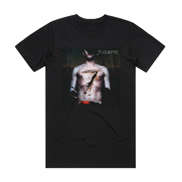 In Extremo 7 Album Cover T-Shirt Black