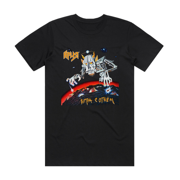 Aria  7 Album Cover T-Shirt Black