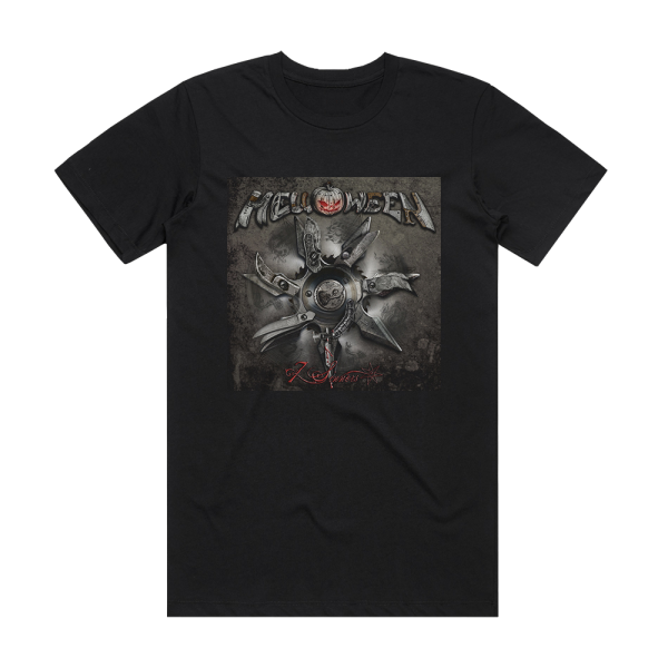 Helloween 7 Sinners Album Cover T-Shirt Black