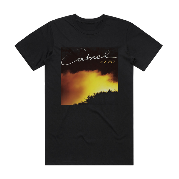 Francis Cabrel 77 87 Album Cover T-Shirt Black