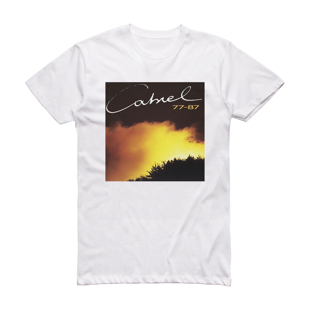 Francis Cabrel 77 87 Album Cover T Shirt White