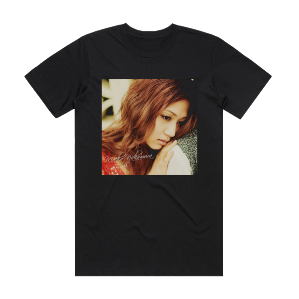 Nakamura Maiko 79 Album Cover T-Shirt Black