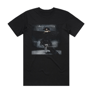 Apocalyptica 7Th Symphony Album Cover T-Shirt Black