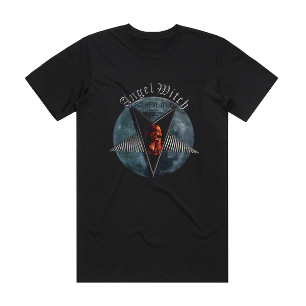 Angel Witch 82 Revisited Album Cover T-Shirt Black