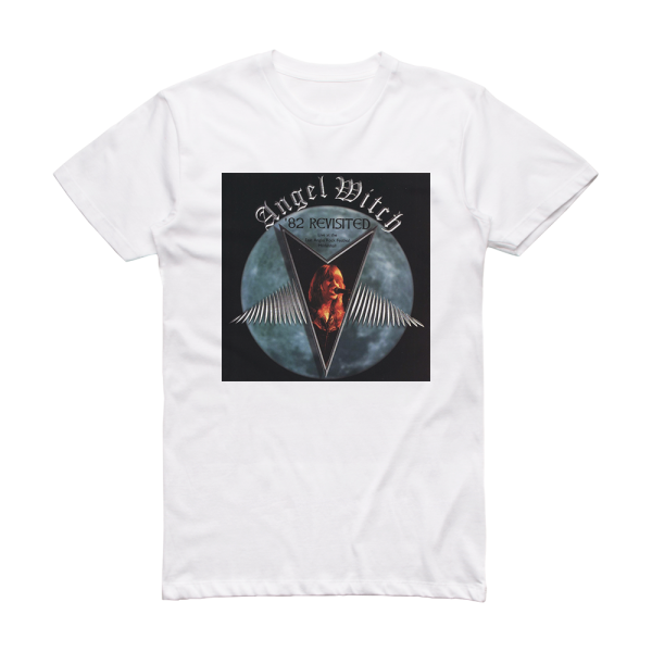 Angel Witch 82 Revisited Album Cover T-Shirt White