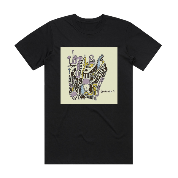 Damien Rice 9 Album Cover T-Shirt Black