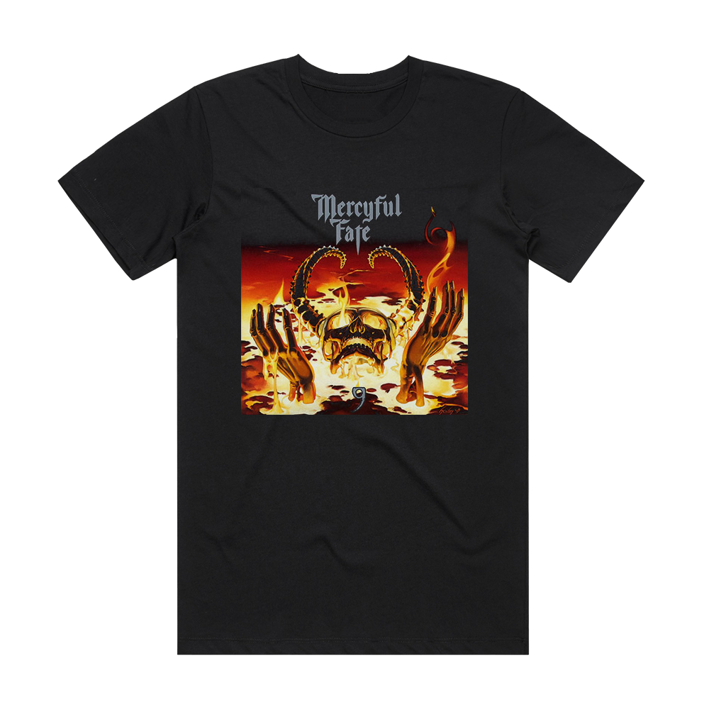 Mercyful Fate 9 Album Cover T-Shirt Black – ALBUM COVER T-SHIRTS