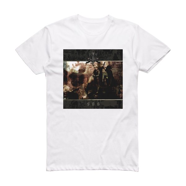 Hellveto 966 1 Album Cover T-Shirt White