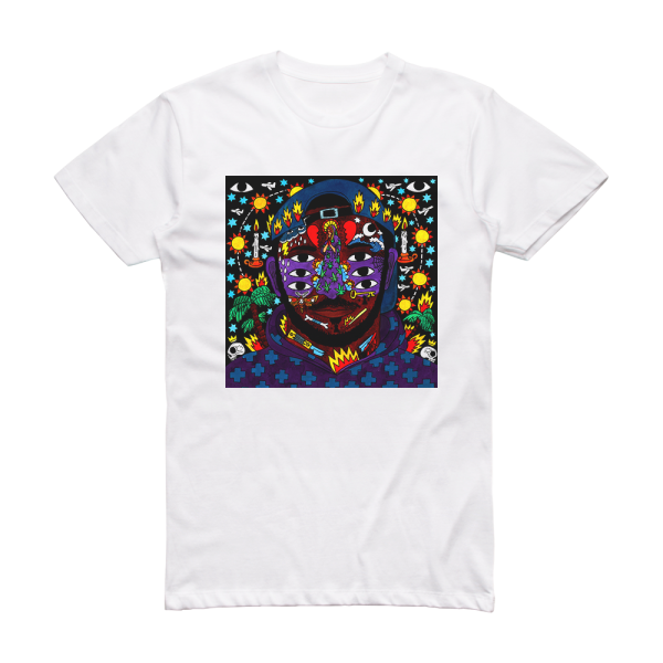 Kaytranada 999 Album Cover T-Shirt White