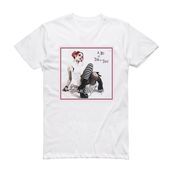 Emilie Autumn A Bit O This That Album Cover T-Shirt White