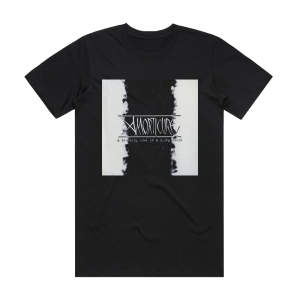 Amorticure A Bleeding Soul In A Dying World Album Cover T-Shirt Black