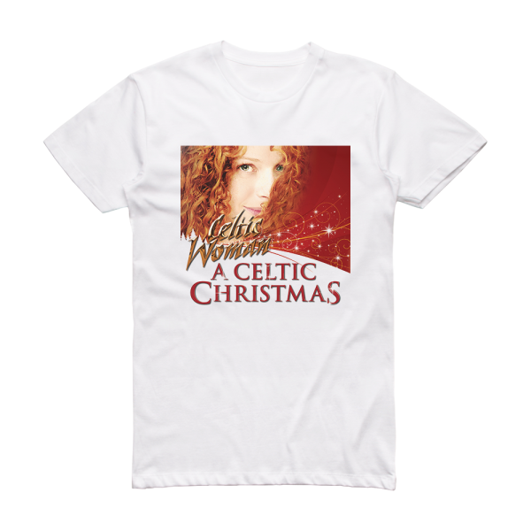 Celtic Woman A Celtic Christmas Album Cover T-Shirt White