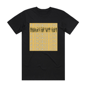 Marvin Hamlisch A Chorus Line 1975 Original Broadway Cast Album Cover T-Shirt Black