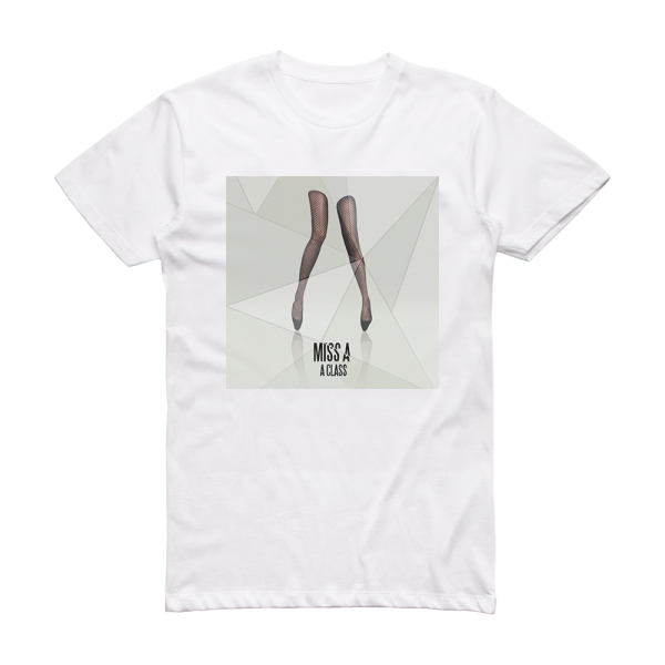 miss A A Class Album Cover T-Shirt White