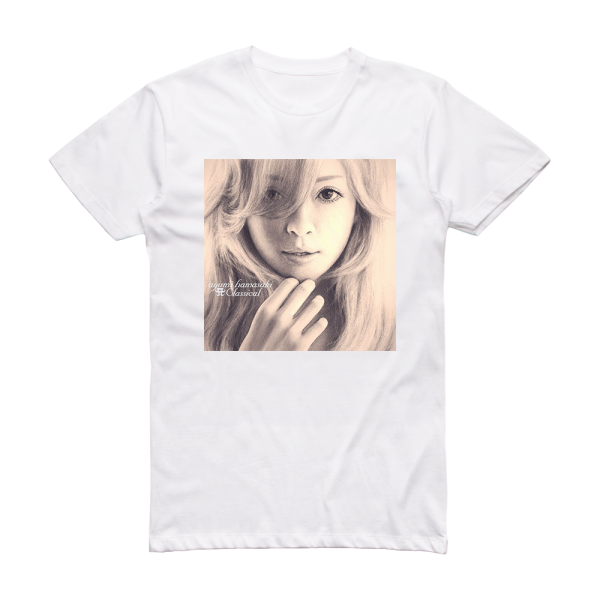 Ayumi Hamasaki A Classical Album Cover T-Shirt White