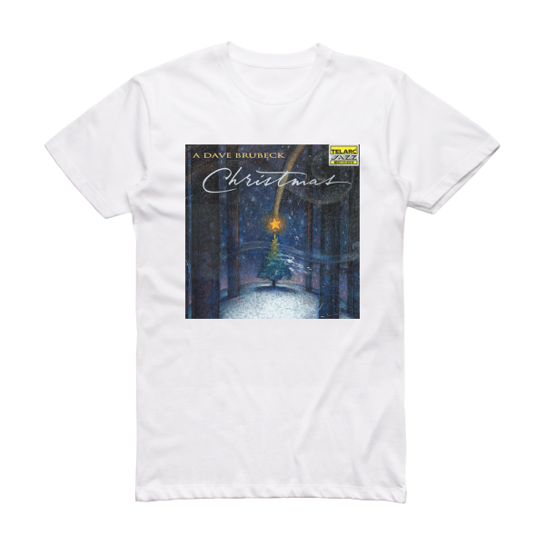 Dave Brubeck A Dave Brubeck Christmas Album Cover T-Shirt White