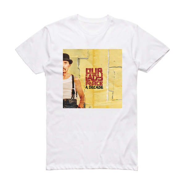 Our Lady Peace A Decade Album Cover T-Shirt White