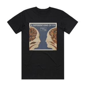Bombay Bicycle Club A Different Kind Of Fix Album Cover T-Shirt Black