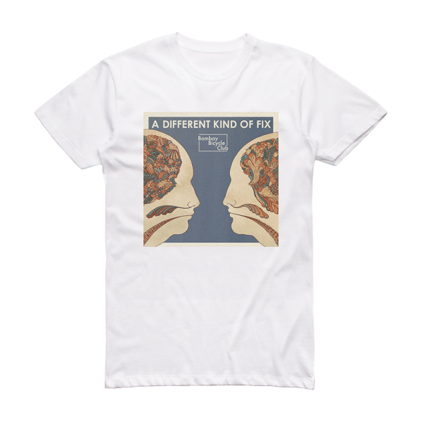 Bombay Bicycle Club A Different Kind Of Fix Album Cover T-Shirt White