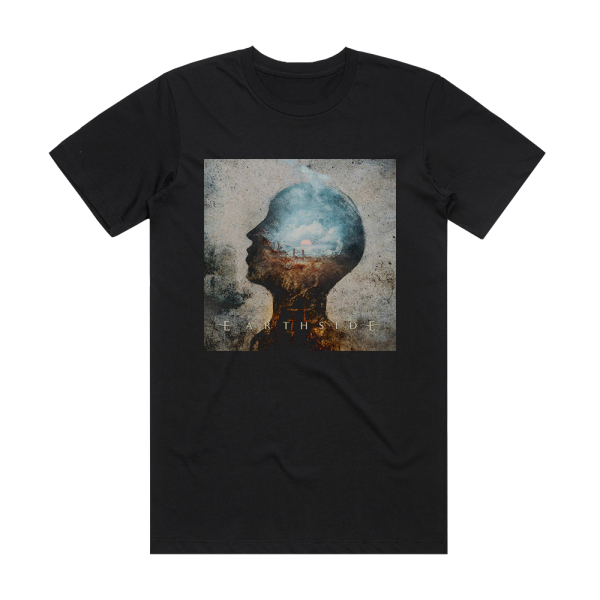 Earthside A Dream In Static Album Cover T-Shirt Black