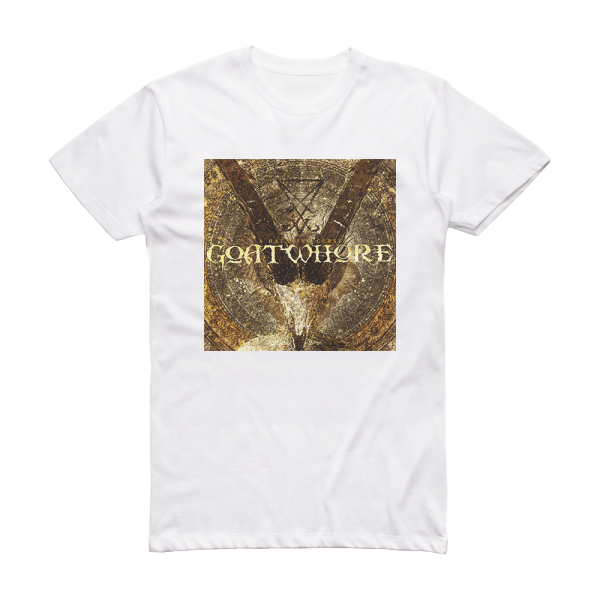 Goatwhore A Haunting Curse Album Cover T-Shirt White