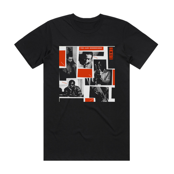 Art Blakey Quartet A Jazz Message Album Cover T-Shirt Black