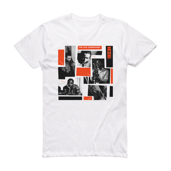 Art Blakey Quartet A Jazz Message Album Cover T-Shirt White