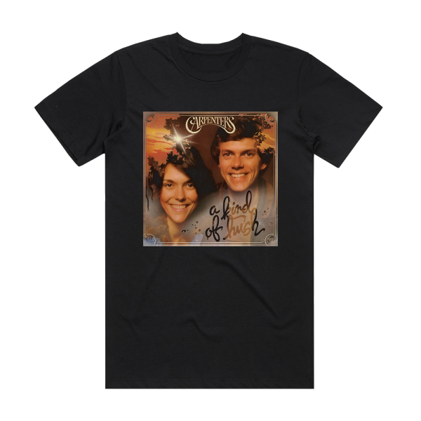 Carpenters A Kind Of Hush Album Cover T-Shirt Black