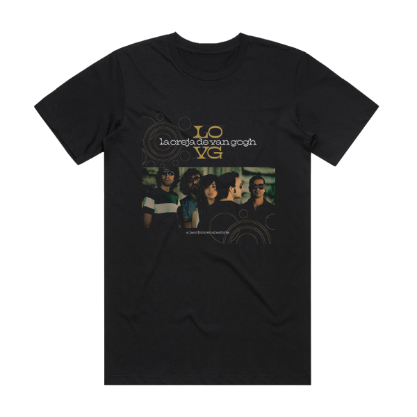 La Oreja de Van Gogh A Las Cinco En El Astoria Album Cover T-Shirt Black