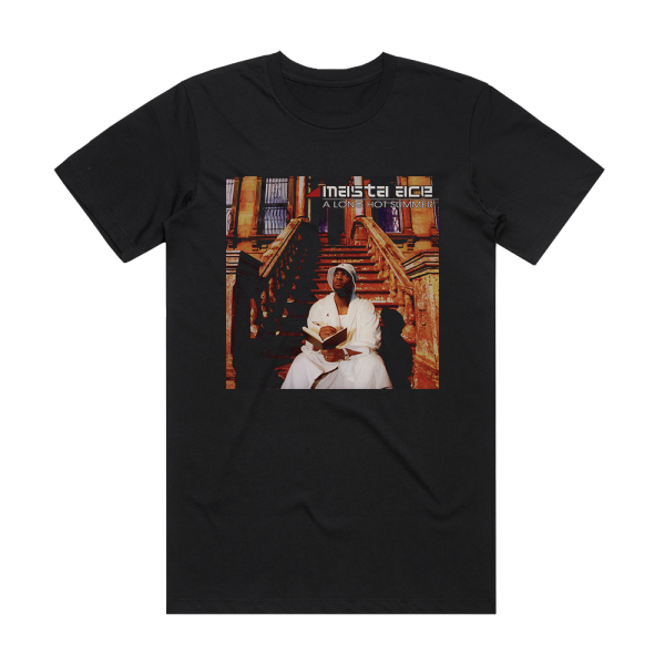 Masta Ace A Long Hot Summer Album Cover T-Shirt Black