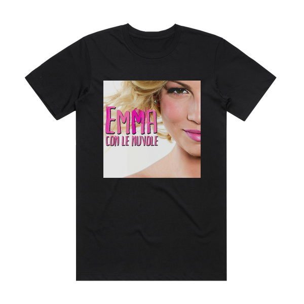 Emma A Me Piace Cos Album Cover T-Shirt Black