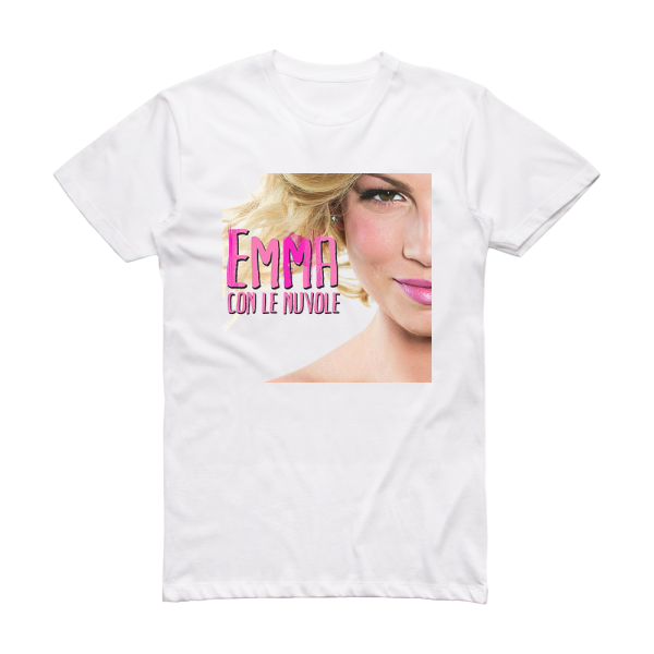 Emma A Me Piace Cos Album Cover T-Shirt White