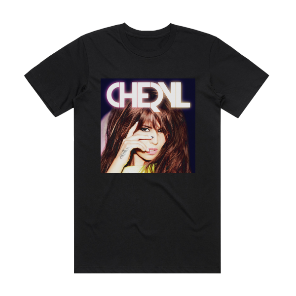 Cheryl Cole A Million Lights Album Cover T-Shirt Black