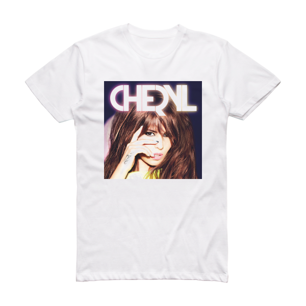 Cheryl Cole A Million Lights Album Cover T-Shirt White