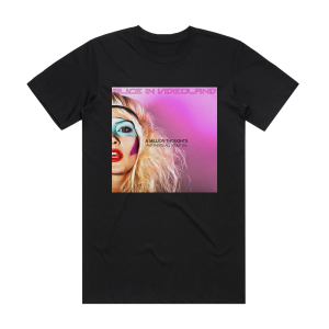 Alice in Videoland A Million Thoughts And Theyre All About You Album Cover T-Shirt Black