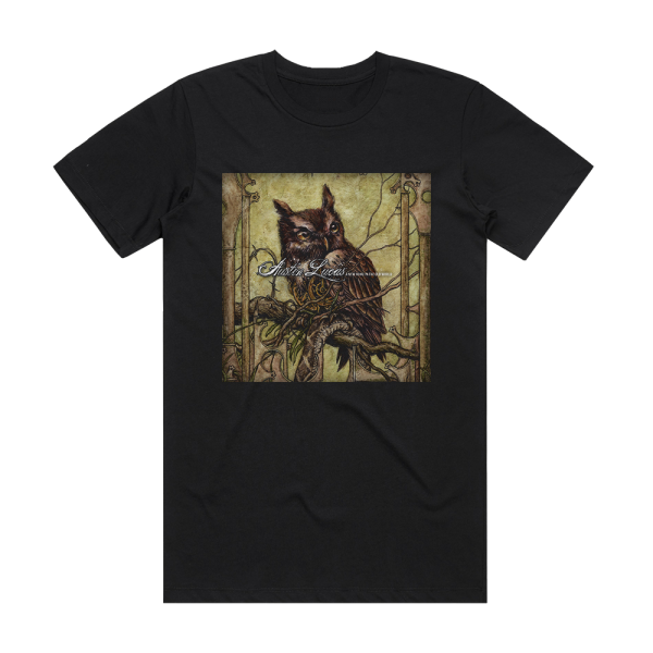 Austin Lucas A New Home In The Old World Album Cover T-Shirt Black