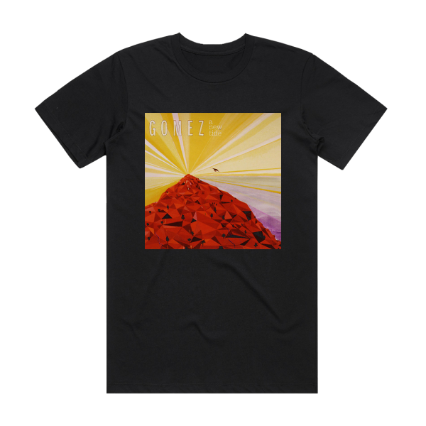 Gomez A New Tide Album Cover T-Shirt Black