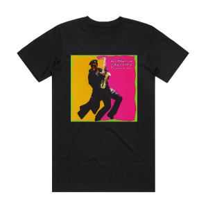 Clarence Clemons A Night With Mr C Album Cover T-Shirt Black