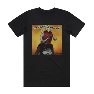 Maximum the Hormone A S A Crew Album Cover T-Shirt Black