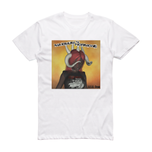 Maximum the Hormone A S A Crew Album Cover T-Shirt White