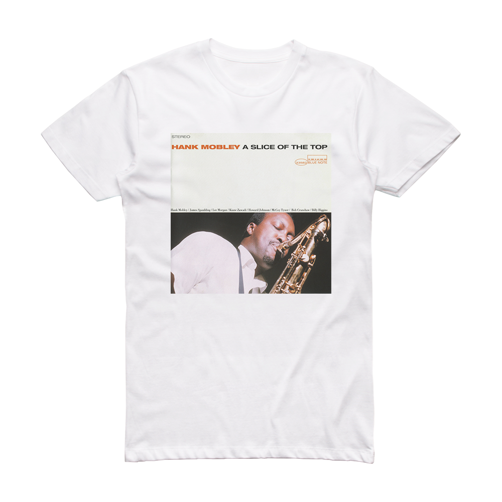 A Slice Of The Album Cover T-Shirt White – ALBUM COVER T-SHIRTS