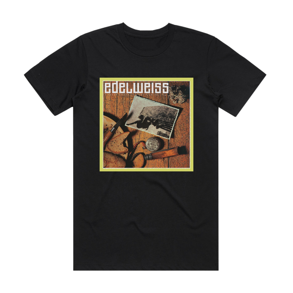 Edelweiss A Sound Attack Straight From The Alps Album Cover T-Shirt Black