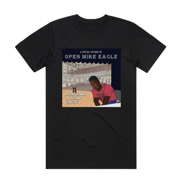 Open Mike Eagle A Special Episode Of Album Cover T-Shirt Black
