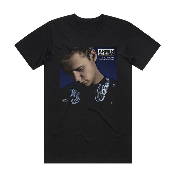 Armin van Buuren A State Of Trance 2005 Album Cover T-Shirt Black